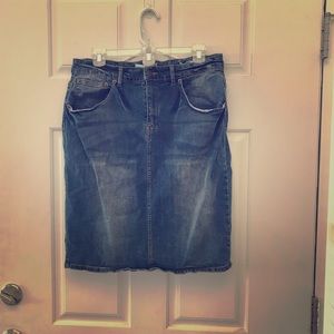 Jean skirt